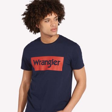 Camiseta serigrafiada logo hombre WR742 WRANGLER