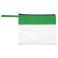 Pack 100 Uds Neceser de poliéster 300D Grus. Color verde helecho.