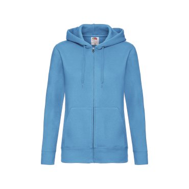 Sudadera con capucha y cremallera mujer 62-118-0 LADY-FIT FRUIT OF THE LOOM