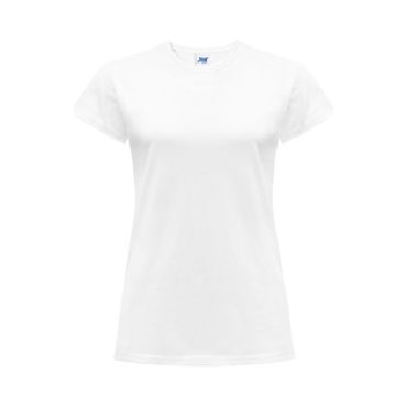 Camiseta básica mujer WHITE LONG JHK T-SHIRT