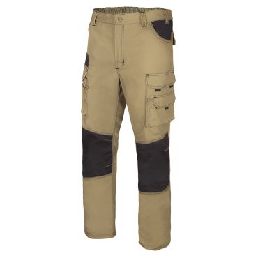 Pantalón de trabajo multibolsillos canvas unisex 103011B