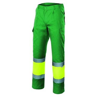 Pantalón de trabajo alta visibilidad bicolor unisex 156