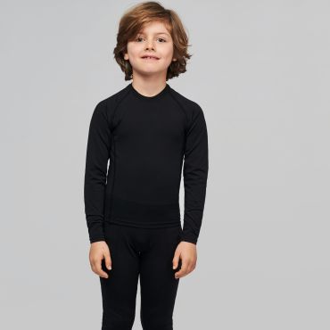 Camiseta interior deportiva manga larga niños PA006 Proact Camiseta interior deportiva manga larga niños PA006 Proact