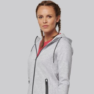 Sudadera con capucha y cremallera mujer PA359 Proact Sudadera con capucha y cremallera mujer PA359 Proact