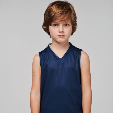 Camiseta de baloncesto sin mangas niños PA461 Proact Camiseta de baloncesto sin mangas niños PA461 Proact