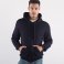 Sudadera con capucha y cremallera hombre SIRMEONE COLORE ITALIANO. .