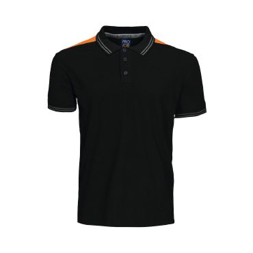 Polo de trabajo cuello rayado hombre 2018