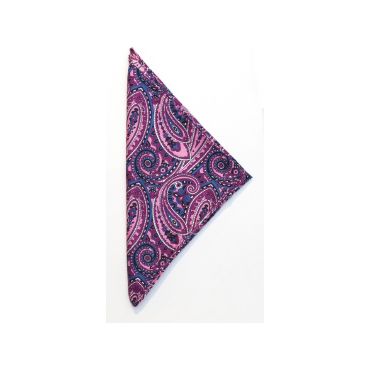 Pañuelo para traje de seda Handkerchief Paisley