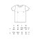 Camiseta orgánica ajustada hombre EP05 CONTINENTAL. .