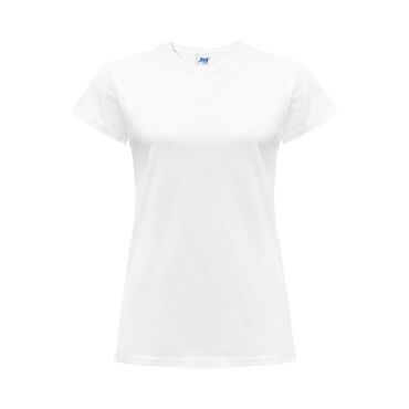 Camiseta básica mujer WHITE LONG JHK T-SHIRT