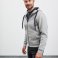 Sudadera con capucha y cremallera hombre Doubleface. .