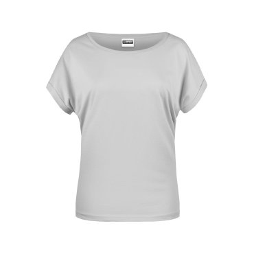 Camiseta cuello de pico orgánica mujer JN8005