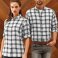 Camisa de cuadros manga larga hombre Gimmill. .