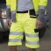 Pantalón corto de alta visibilidad hombre R328X CARGO RESULT SAFE GUARD. .