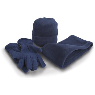 Set guantes, gorro y bufanda polar R040X RESULT WINTER ESSENTIALS