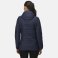 Chaqueta de invierno con capucha impermeable mujer TRA531 Firedown Baffle. .