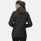 Chaqueta de invierno con capucha impermeable mujer TRA531 Firedown Baffle. .