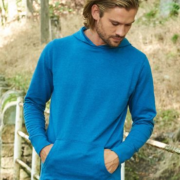 Sudadera con capucha de algodón reciclado unisex Lusaka Sudadera con capucha de algodón reciclado unisex Lusaka