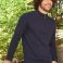 Sudadera de media cremallera reciclada unisex Wakhan. .