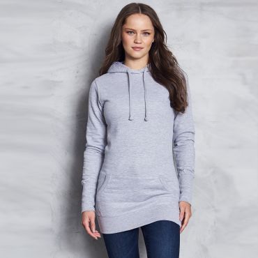 Sudadera extralarga con capucha mujer GIRLIE JH005 AWDIS JUST HOODS Sudadera extralarga con capucha mujer GIRLIE JH005 AWDIS JUST HOODS