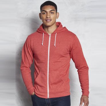 Sudadera con capucha y cremallera unisex HEATHER JH058 AWDIS JUST HOODS Sudadera con capucha y cremallera unisex HEATHER JH058 AWDIS JUST HOODS
