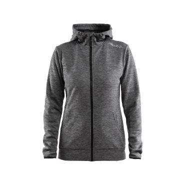 Chaqueta deportiva con capucha mujer Leisure full zip