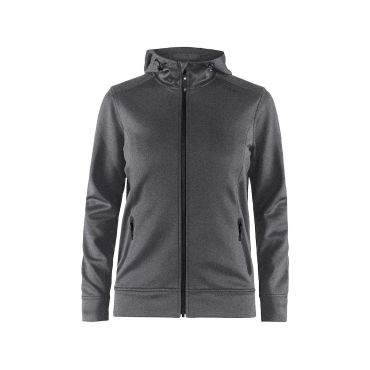 Sudadera deportiva con capucha y cremallera mujer Noble