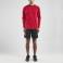camiseta técnica hombre Rush LS. Color bright red.