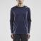 camiseta técnica hombre Rush LS. Color navy.