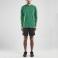 camiseta técnica hombre Rush LS. Color team green.