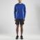 camiseta técnica hombre Rush LS. Color club cobolt.