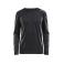 camiseta técnica hombre Rush LS. Color black.