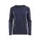 camiseta técnica hombre Rush LS. Color navy.