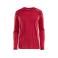 camiseta técnica hombre Rush LS. Color bright red.