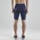 malla running corta hombre Rush short. Color navy.