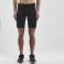 malla running corta hombre Rush short. Color black.
