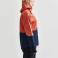 chaqueta de invierno mujer Block shell jkt. Color pepper/dark navy.