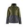 chaqueta de invierno mujer Block shell jkt. Color woods/asphalt.