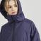 chaqueta de invierno mujer Core 2L. Color gravel.
