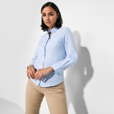 Camisa oxford manga larga mujer OXFORD WOMAN ROLY Camisa oxford manga larga mujer OXFORD WOMAN ROLY
