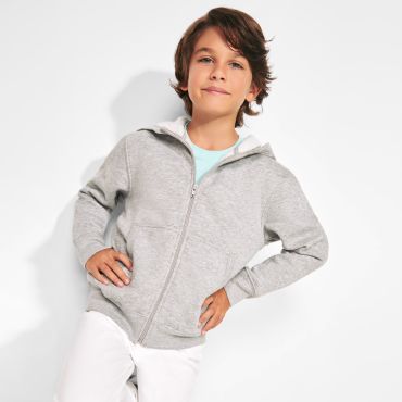 Sudadera con capucha y cremallera felpa no perchada niño Montblanc Kids