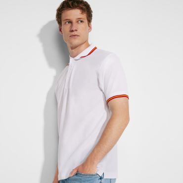 Polo cuello rayado piqué hombre NATION ROLY Polo cuello rayado piqué hombre NATION ROLY