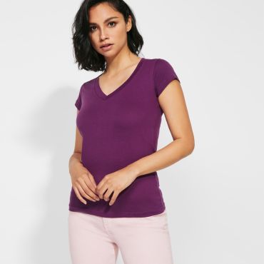 Camiseta cuello de pico mujer Victoria Woman Camiseta cuello de pico mujer Victoria Woman