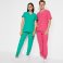 Casaca sanitaria manga corta unisex Ferox. .