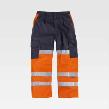 Pantalón de alta visibilidad multibolsillos unisex C3214 Pantalón de alta visibilidad multibolsillos unisex C3214