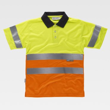 Polo de alta visibilidad combinado unisex C3866 Polo de alta visibilidad combinado unisex C3866