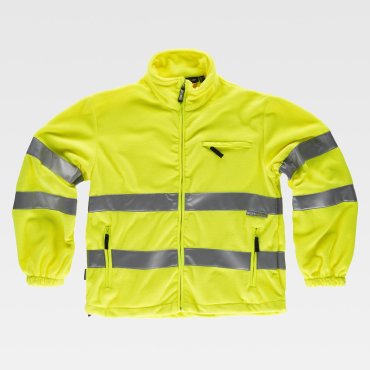 Chaqueta polar de alta visibilidad unisex C4035 Chaqueta polar de alta visibilidad unisex C4035