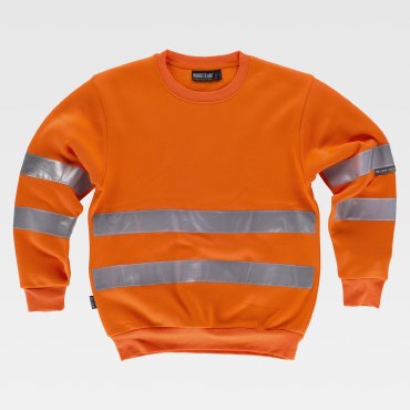Sudadera de alta visibilidad unisex C9030 WORKTEAM Sudadera de alta visibilidad unisex C9030 WORKTEAM