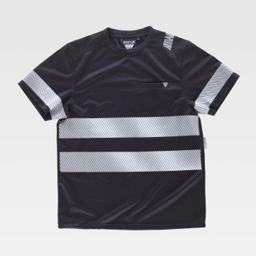 Camiseta de alta visibilidad con bolsillo unisex C9243 Camiseta de alta visibilidad con bolsillo unisex C9243