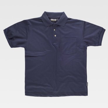 Polo de trabajo con bolsillo unisex S6502 WORKTEAM Polo de trabajo con bolsillo unisex S6502 WORKTEAM
